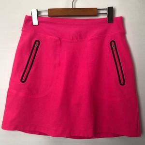 Nike golf dri-fit fuchsia hot pink spandex skort S